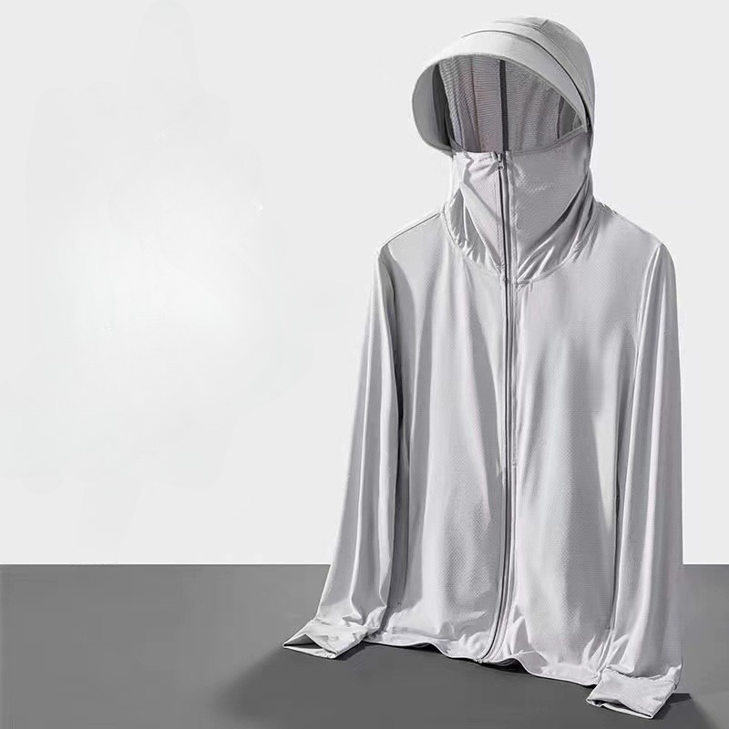 Fishing Hoodie - جاكيت رجالي صيفي للحماية من الشمس،
