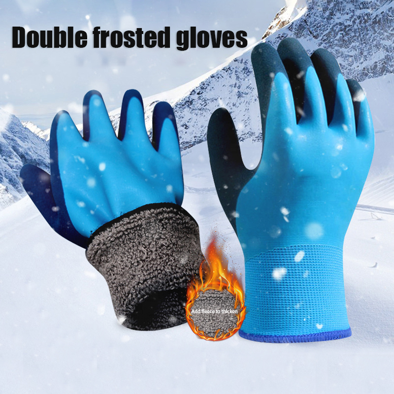 Fishing Gloves - قفازات عمل مقاومة للبرد ،-30 درجة