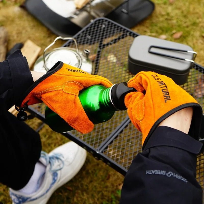 قفازات شواء مقاومة للحرارة من  - مراجعة Fishing Gloves وسعره