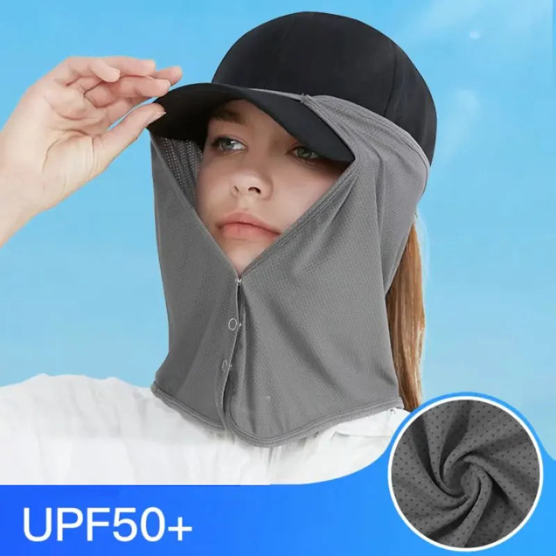 التجفيف السريع قبعة الصيد الوج - مراجعة Fishing Mask Sun Protection وسعره