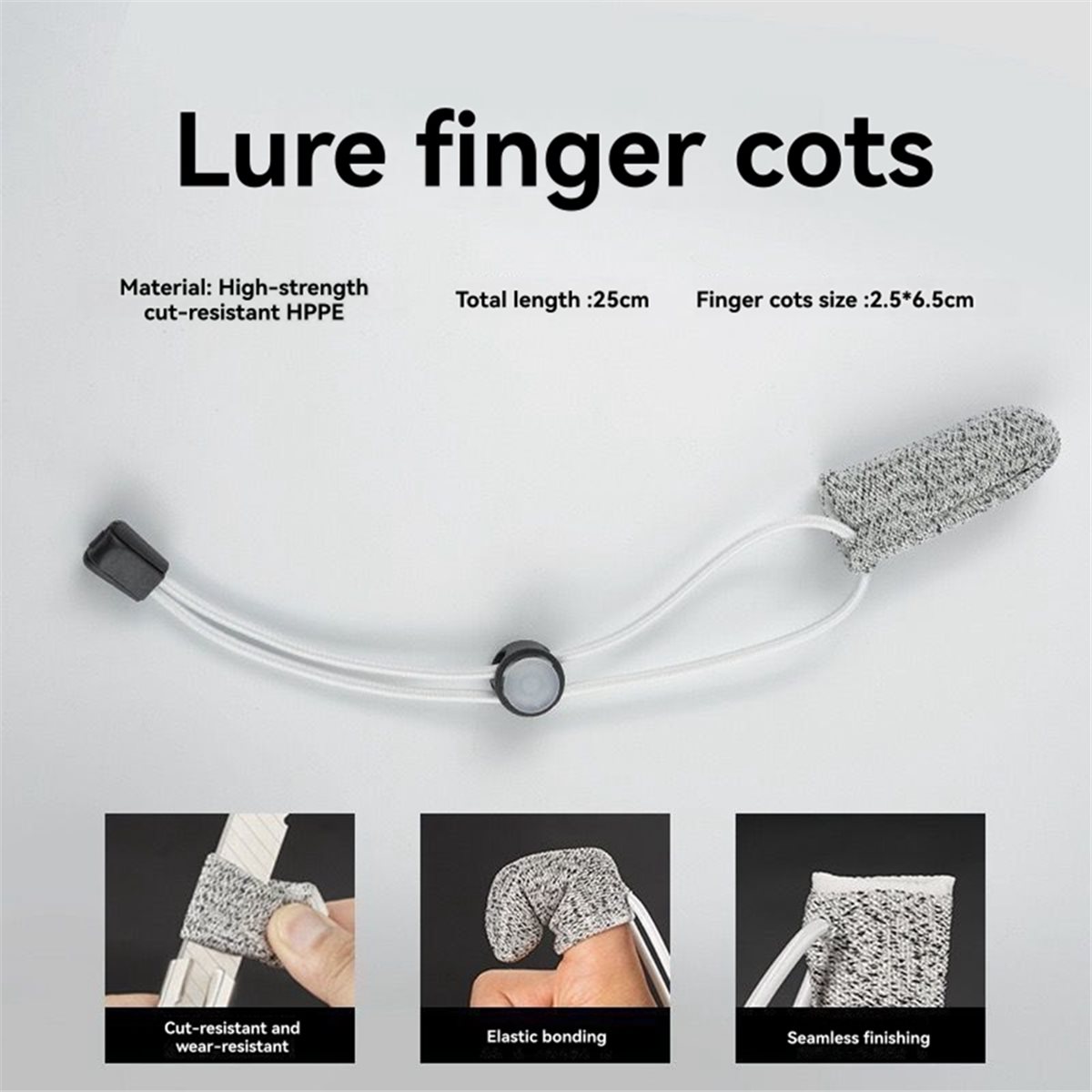 قفازات صيد جديدة مقاومة للقطع  - مراجعة Fishing Gloves وسعره