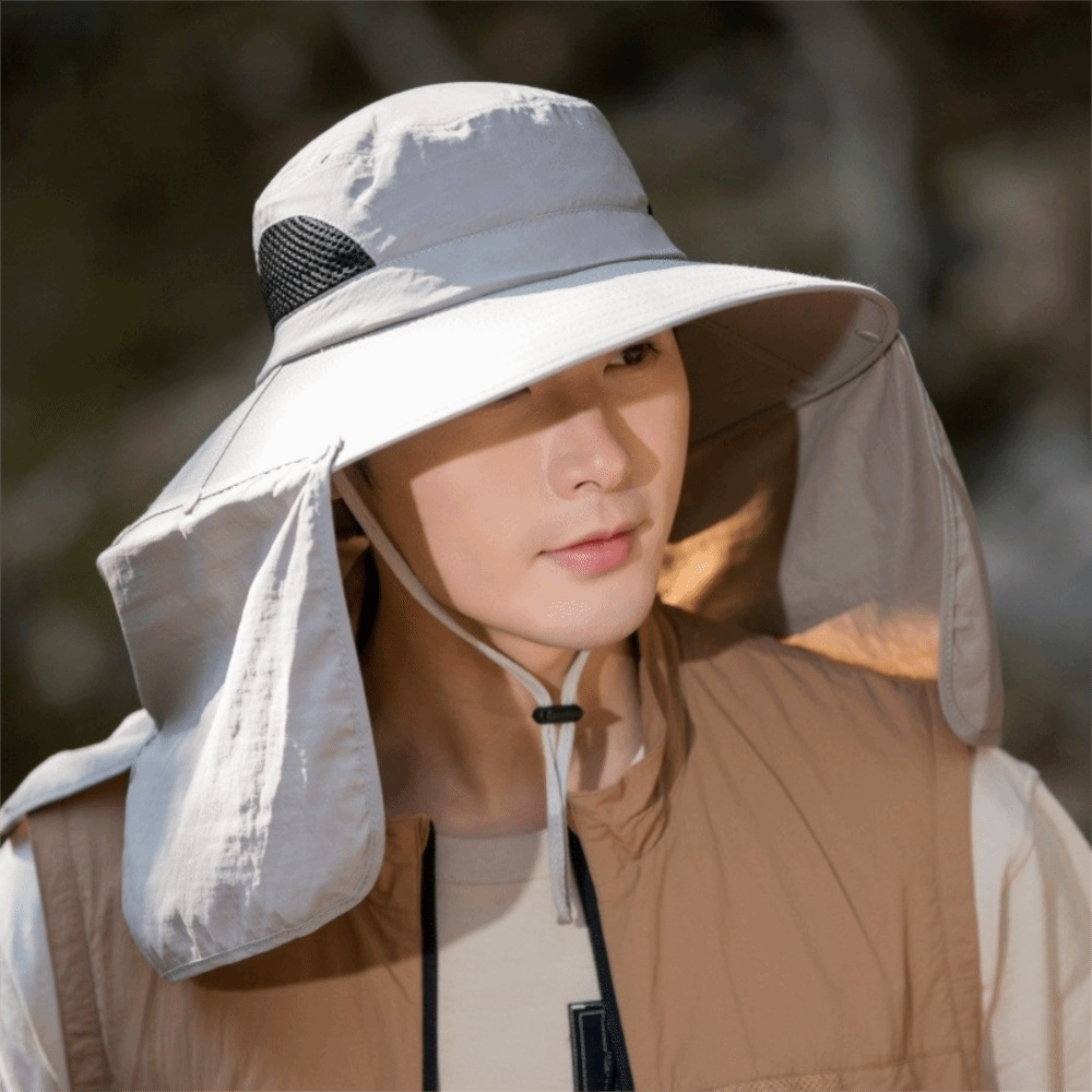 قبعة شمسية عصرية للرجال والنسا - مراجعة Fishing Hat وسعره