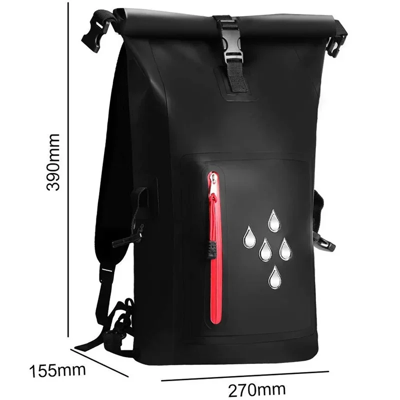 حقيبة ظهر مقاومة للماء شديدة ا - مراجعة Fishing Bag Waterproof وسعره