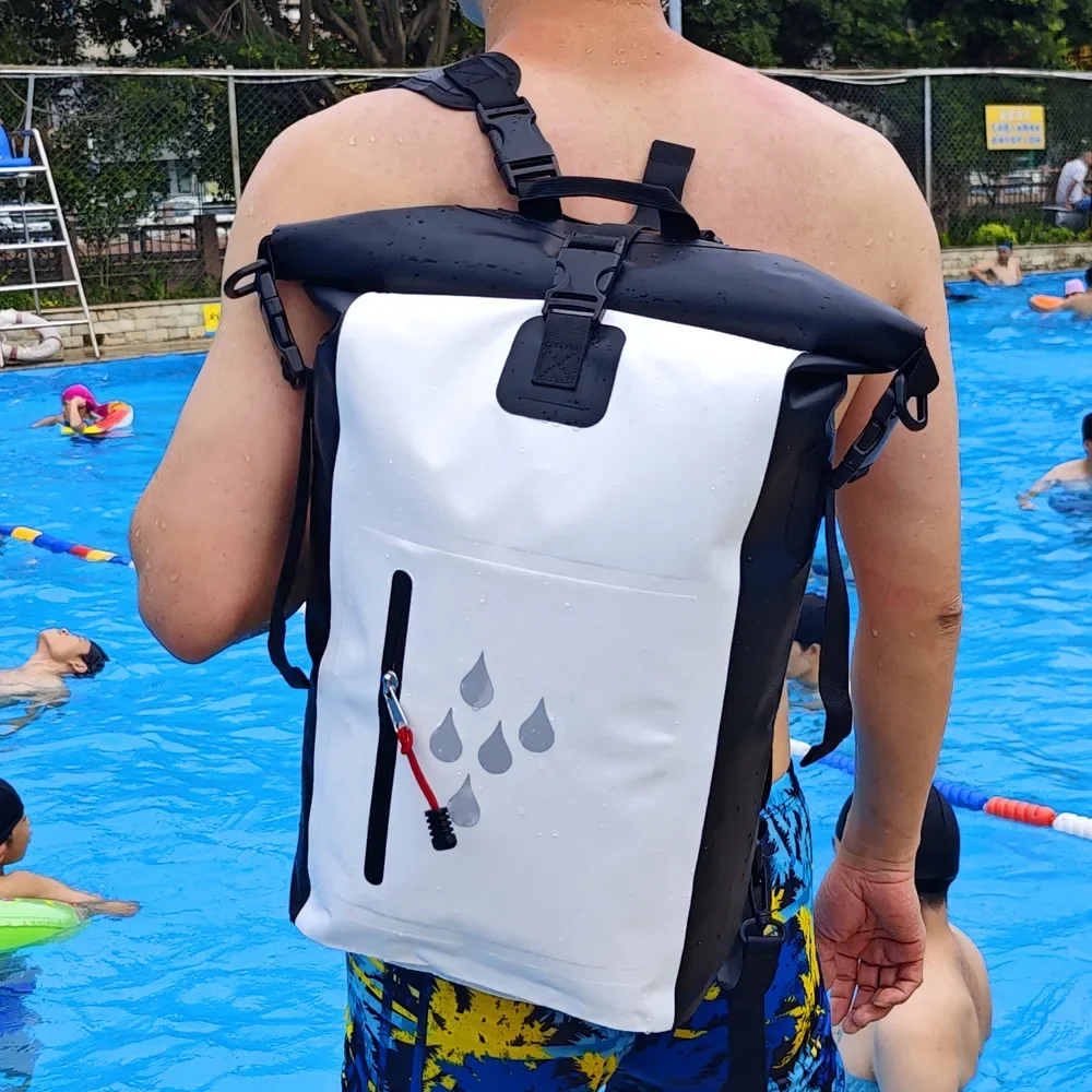 حقيبة ظهر مقاومة للماء شديدة ا - مراجعة Fishing Bag Waterproof وسعره