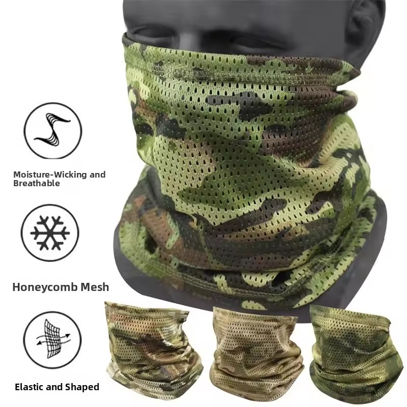 في الهواء الطلق تنفس شبكة حماي - مراجعة Fishing Mask Sun Protection وسعره