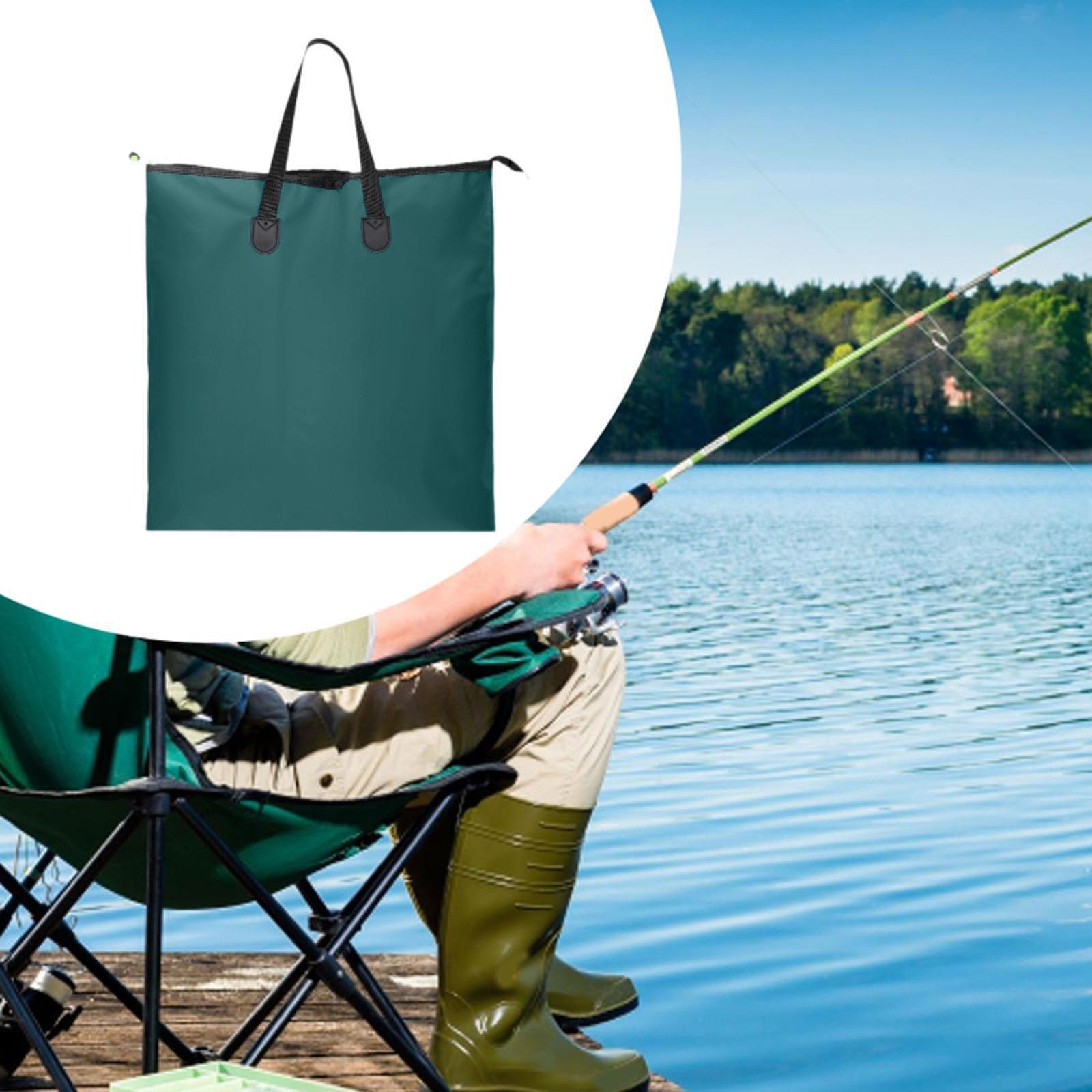 حقيبة محمولة لمستلزمات الصيد م - مراجعة Fishing Bag Waterproof وسعره