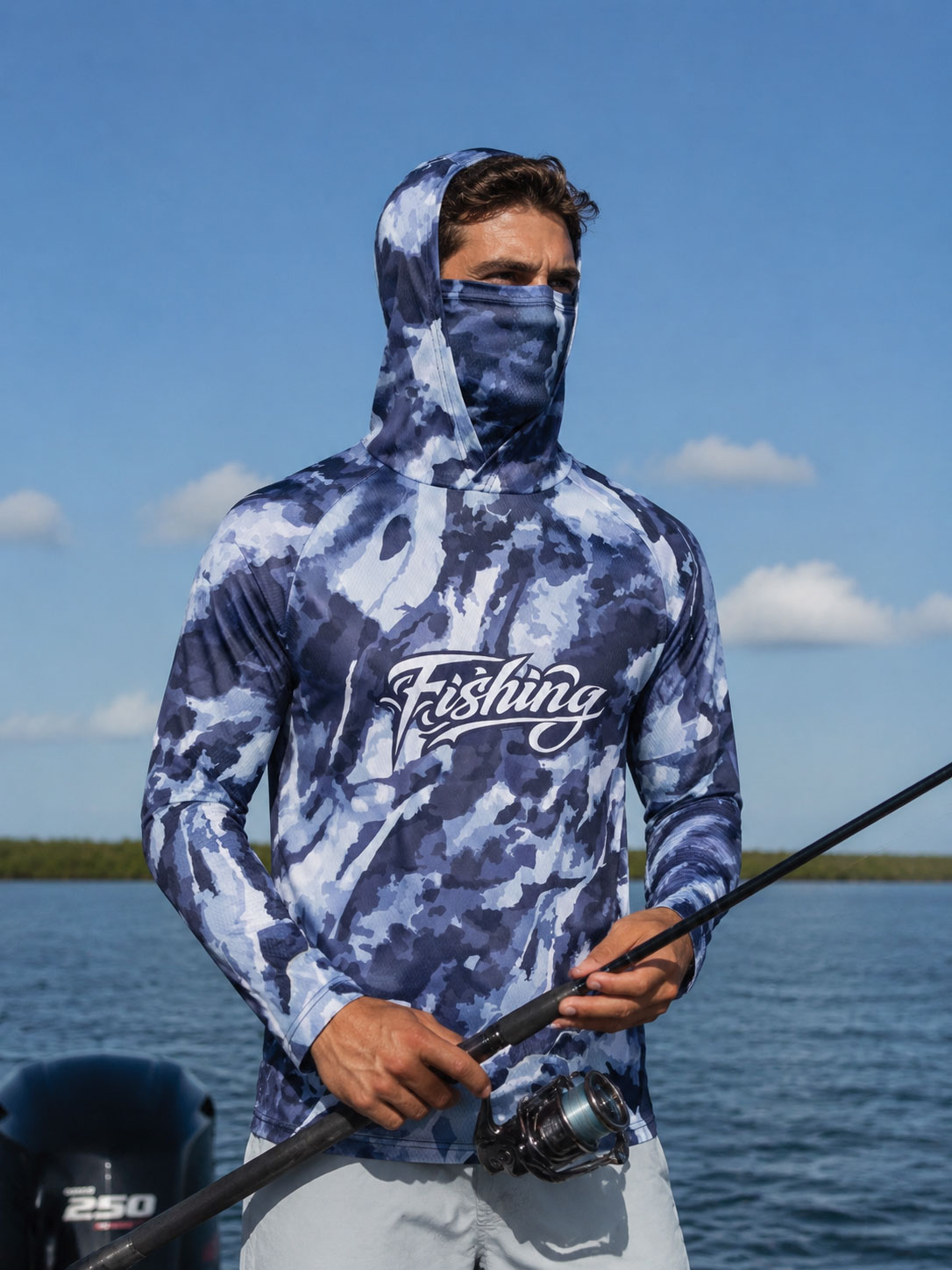 قميص صيد للرجال بغطاء للرأس، م - مراجعة Fishing Hoodie وسعره