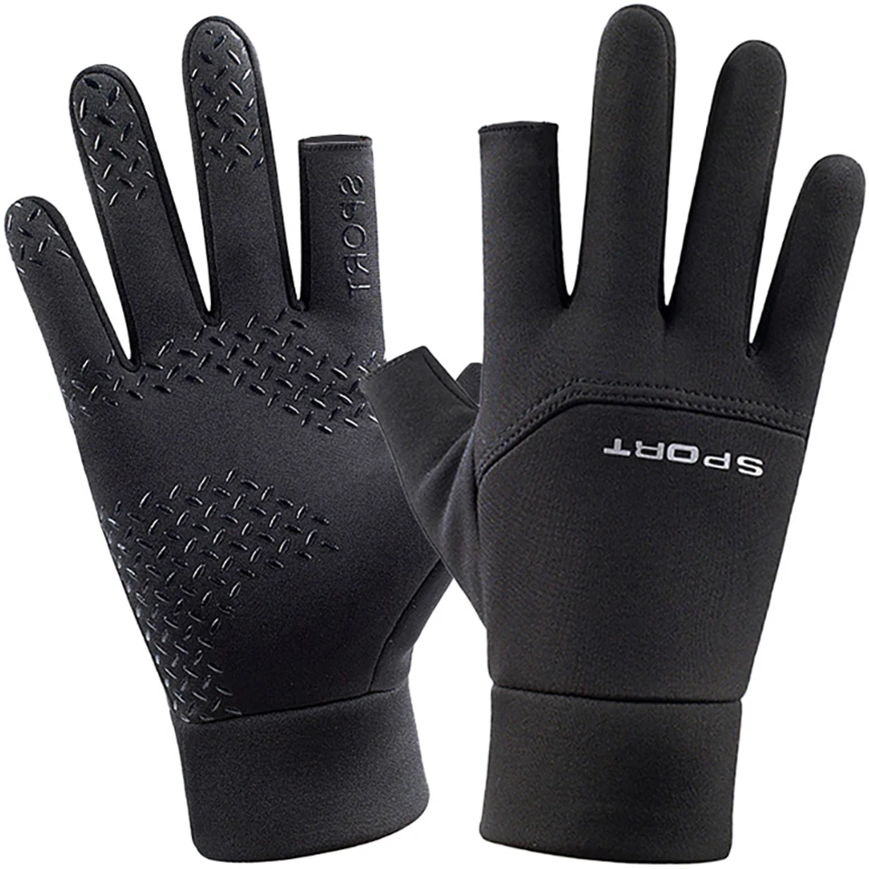 1 زوج الشتاء قفازات الصيد النس - مراجعة Fishing Gloves وسعره