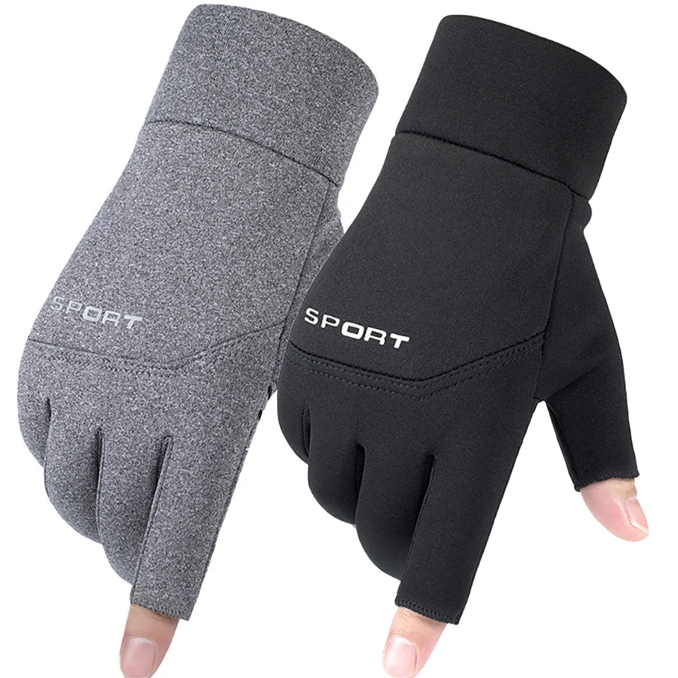 1 زوج الشتاء قفازات الصيد النس - مراجعة Fishing Gloves وسعره