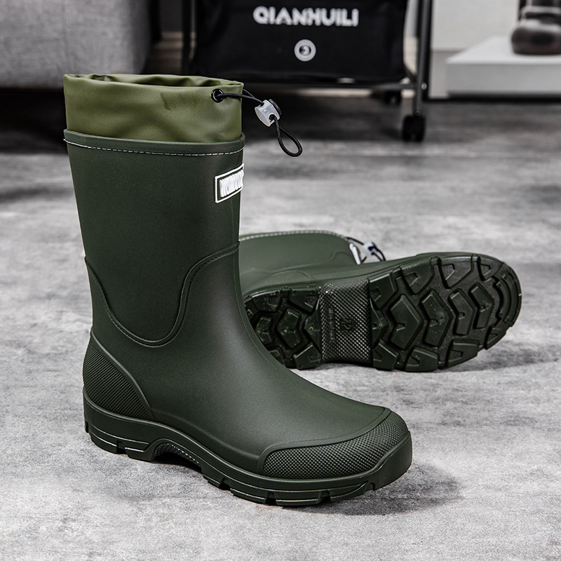 أحذية مطاطية سميكة النعل مقاوم - مراجعة Fishing Boots وسعره