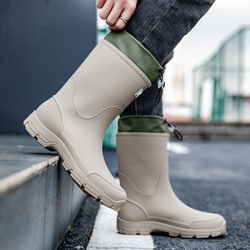 أحذية مطاطية سميكة النعل مقاوم - مراجعة Fishing Boots وسعره