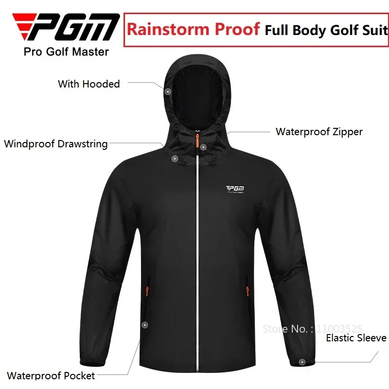 Pgm الرجال جولف معطف واق من ال - مراجعة Fishing Rain Suit وسعره